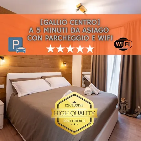 Elegante Bilocale Con Balcone - Perfetto Per Coppie Apartman Gallio